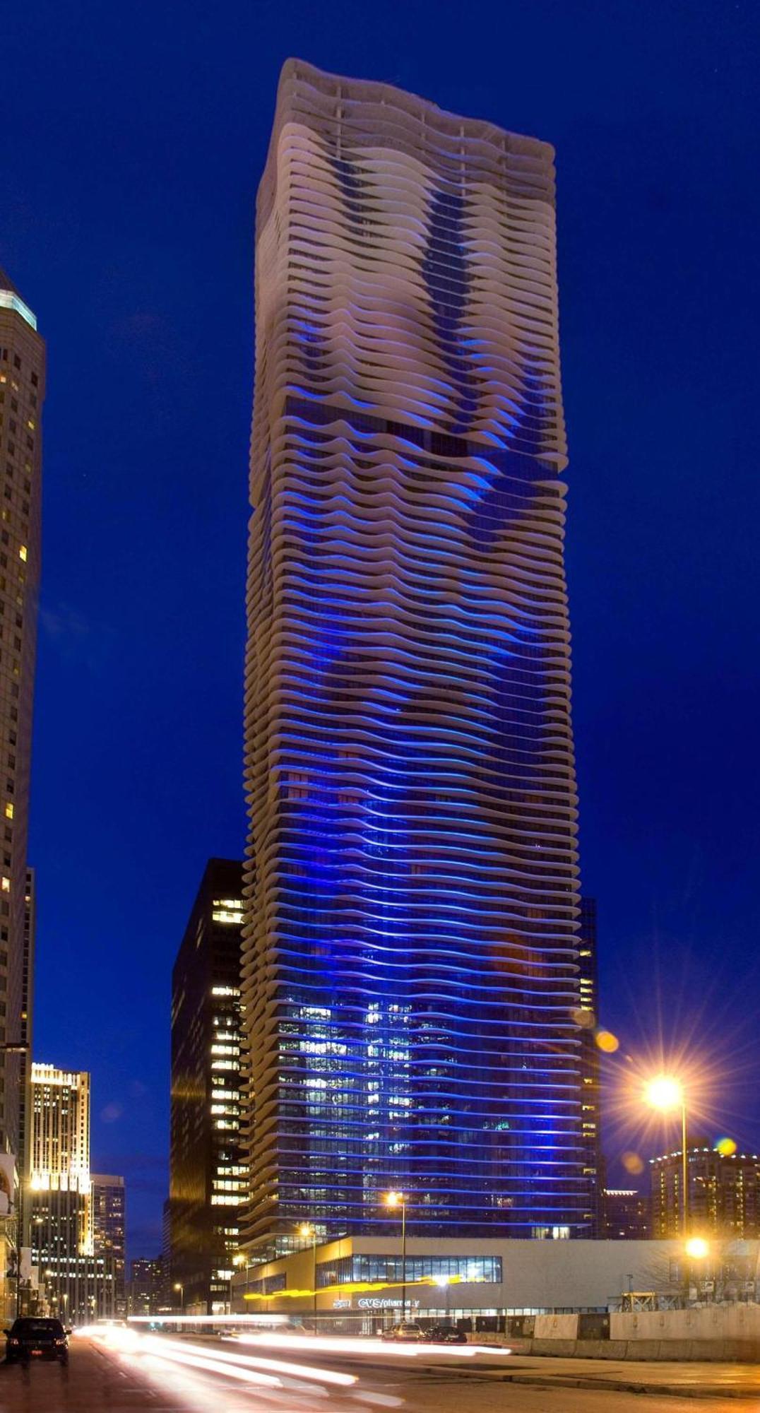 Radisson Blu Aqua Hotel, Chicago Exterior foto